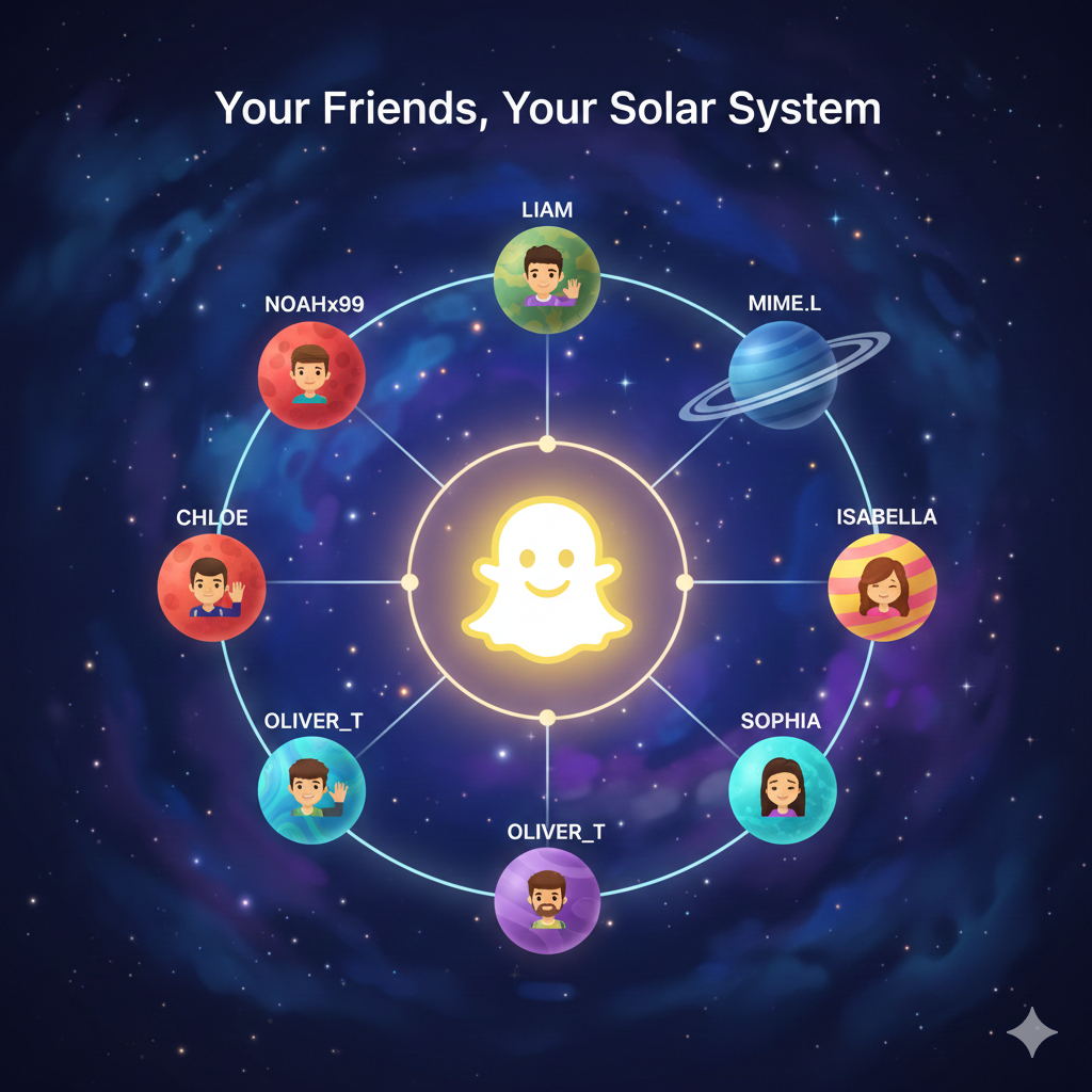 snapchat solar system