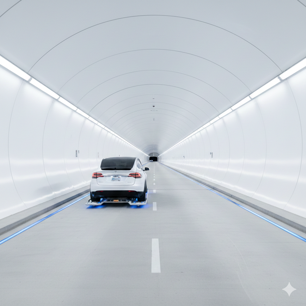 elon musk tunnel
