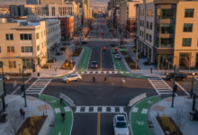 salt lake city utah protected intersection